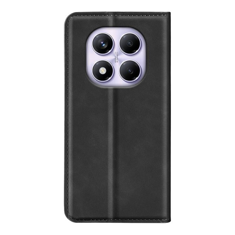 For Xiaomi Redmi Note 14 Pro 4G Retro-skin Magnetic Suction Leather Phone Case