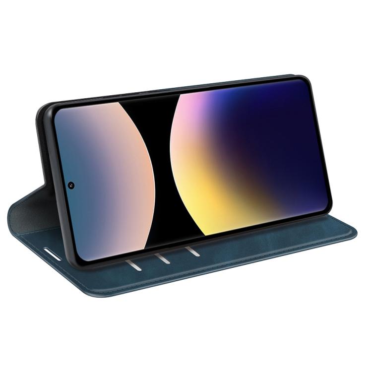 For Xiaomi Redmi Note 14 Pro 4G Retro-skin Magnetic Suction Leather Phone Case
