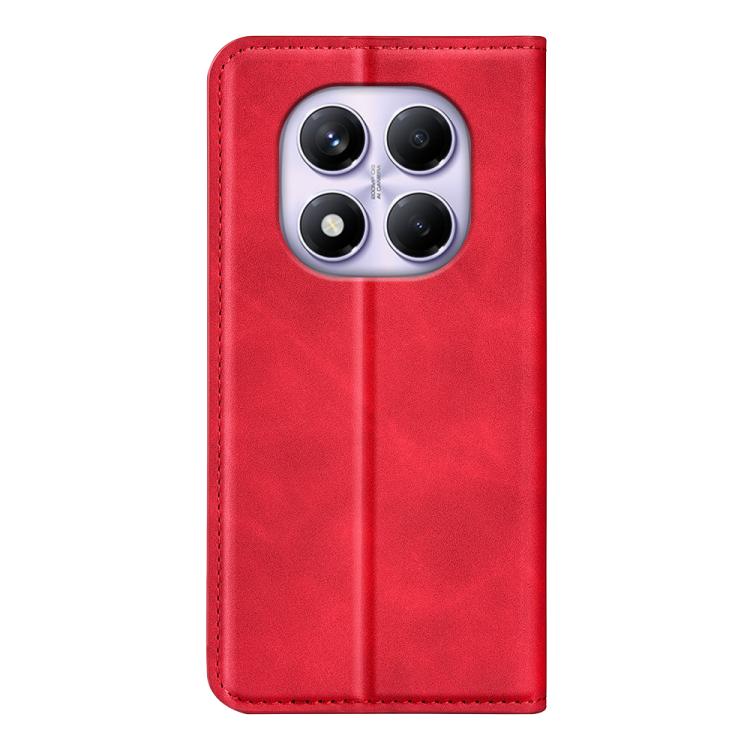For Xiaomi Redmi Note 14 Pro 4G Retro-skin Magnetic Suction Leather Phone Case