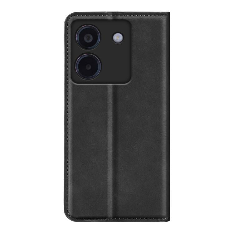 For Xiaomi Poco M7 Pro 5G Retro-skin Magnetic Suction Leather Phone Case