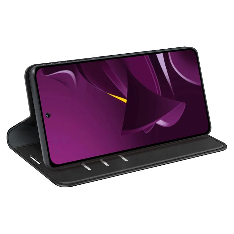 For Xiaomi Poco M7 Pro 5G Retro-skin Magnetic Suction Leather Phone Case