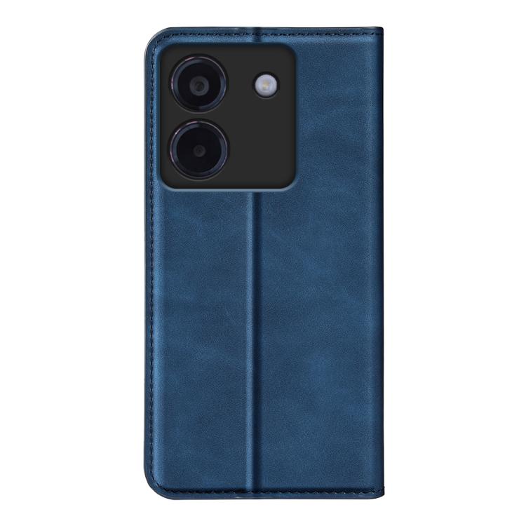 For Xiaomi Poco M7 Pro 5G Retro-skin Magnetic Suction Leather Phone Case