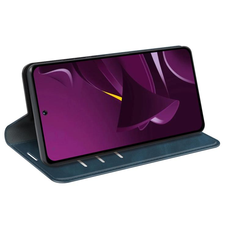 For Xiaomi Poco M7 Pro 5G Retro-skin Magnetic Suction Leather Phone Case