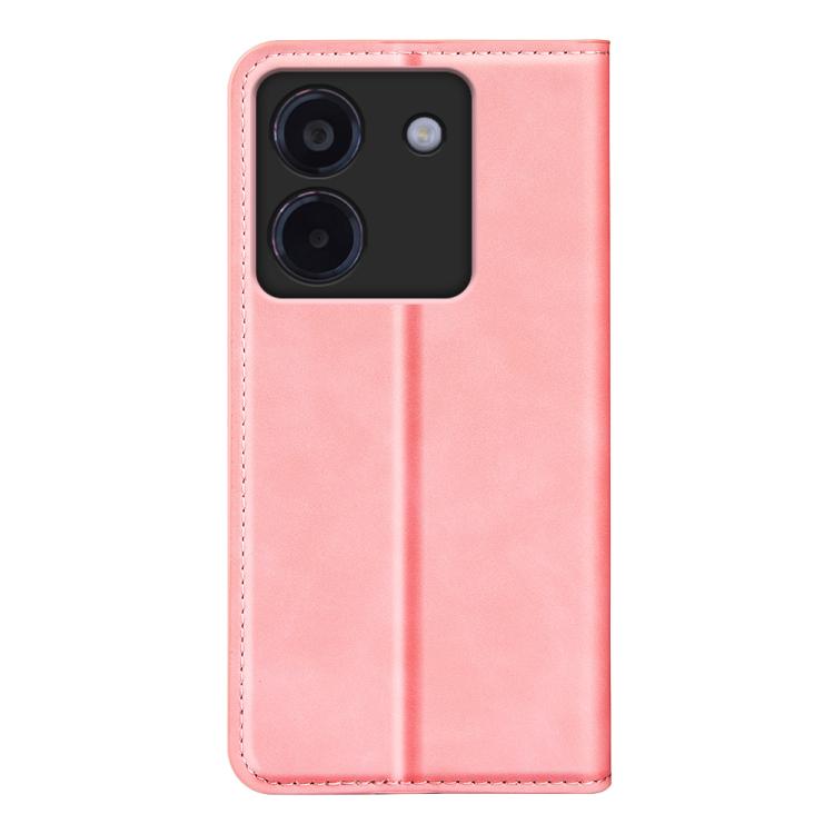 For Xiaomi Poco M7 Pro 5G Retro-skin Magnetic Suction Leather Phone Case