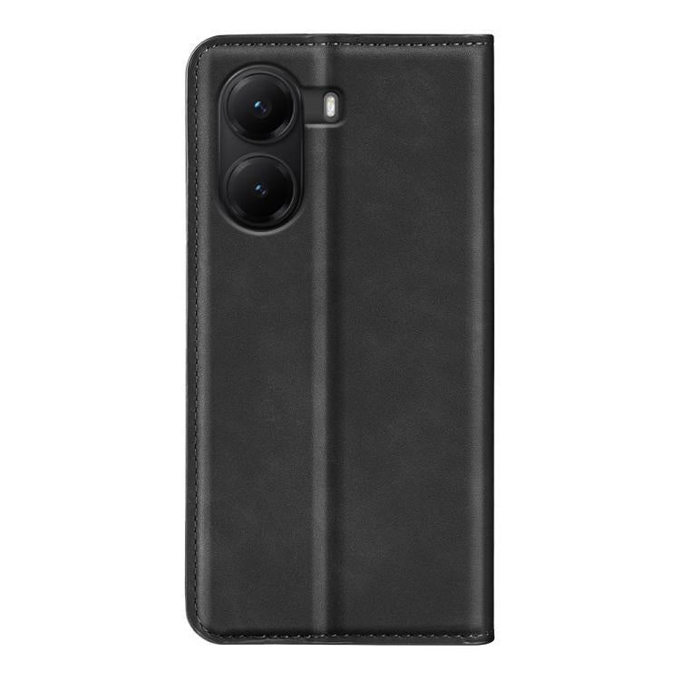 For Xiaomi Poco X7 Pro Retro-skin Magnetic Suction Leather Phone Case