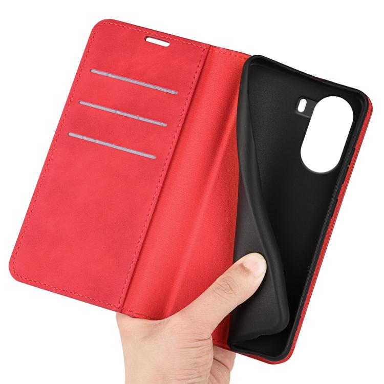 For Xiaomi Poco X7 Pro Retro-skin Magnetic Suction Leather Phone Case