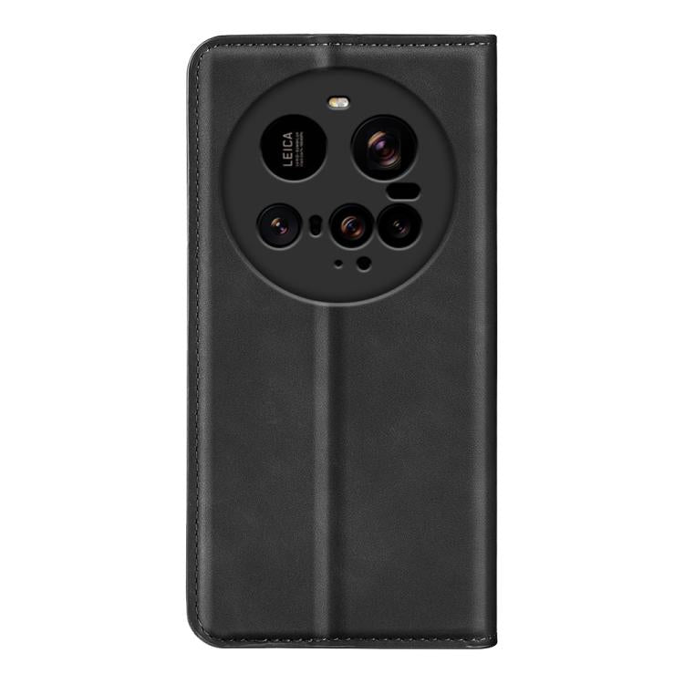 For Xiaomi 15 Ultra Retro-skin Magnetic Suction Leather Phone Case