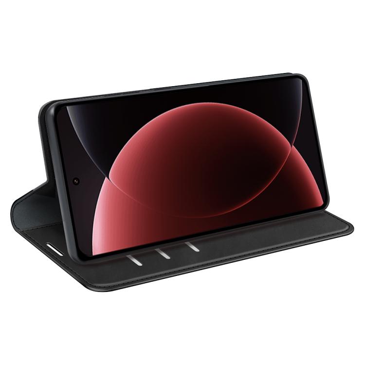 For Xiaomi 15 Ultra Retro-skin Magnetic Suction Leather Phone Case
