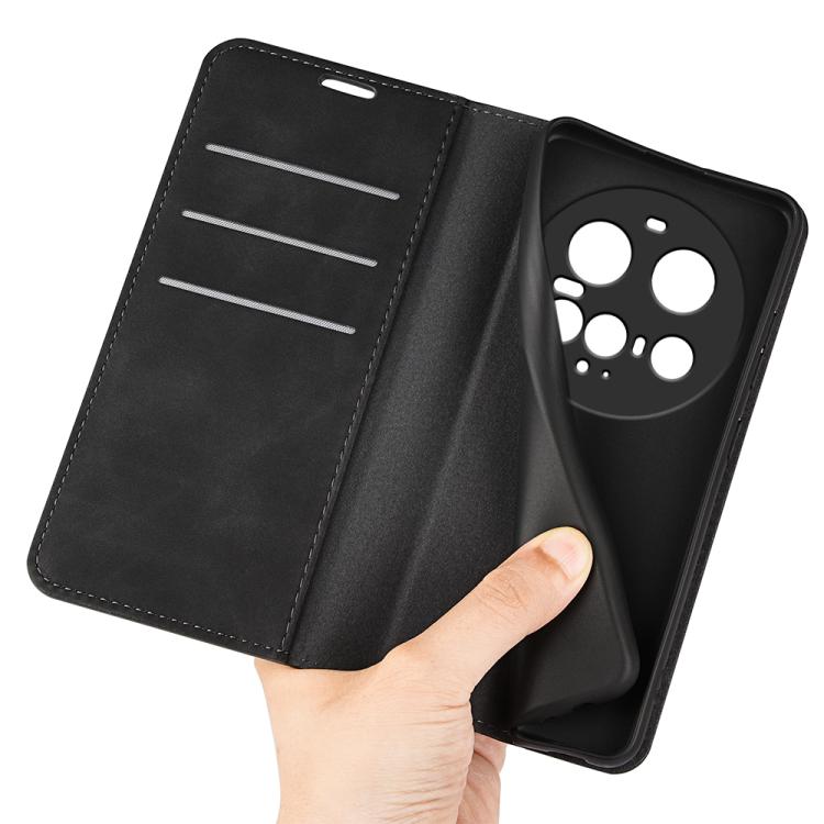 For Xiaomi 15 Ultra Retro-skin Magnetic Suction Leather Phone Case