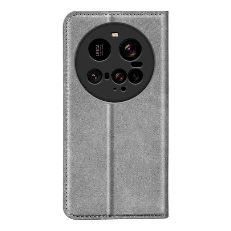 For Xiaomi 15 Ultra Retro-skin Magnetic Suction Leather Phone Case