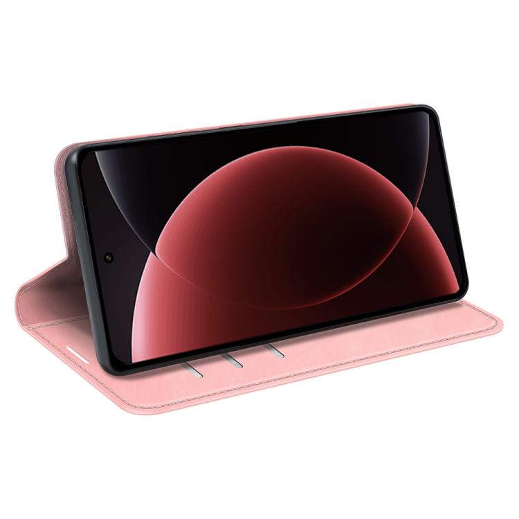 For Xiaomi 15 Ultra Retro-skin Magnetic Suction Leather Phone Case