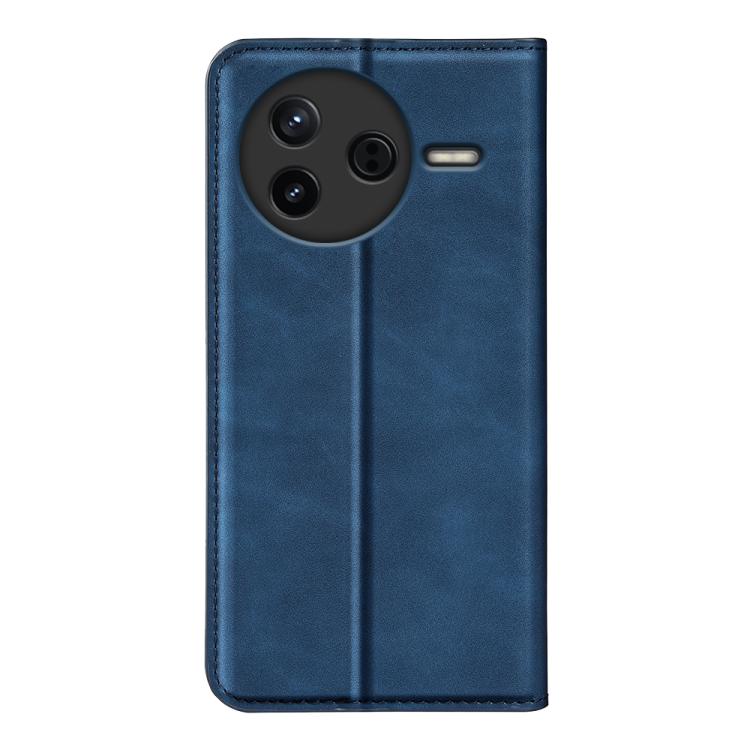 For Redmi K80 / Poco F7 Pro Retro-skin Magnetic Suction Leather Phone Case