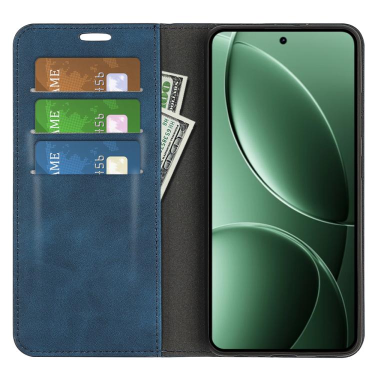 For Redmi K80 / Poco F7 Pro Retro-skin Magnetic Suction Leather Phone Case