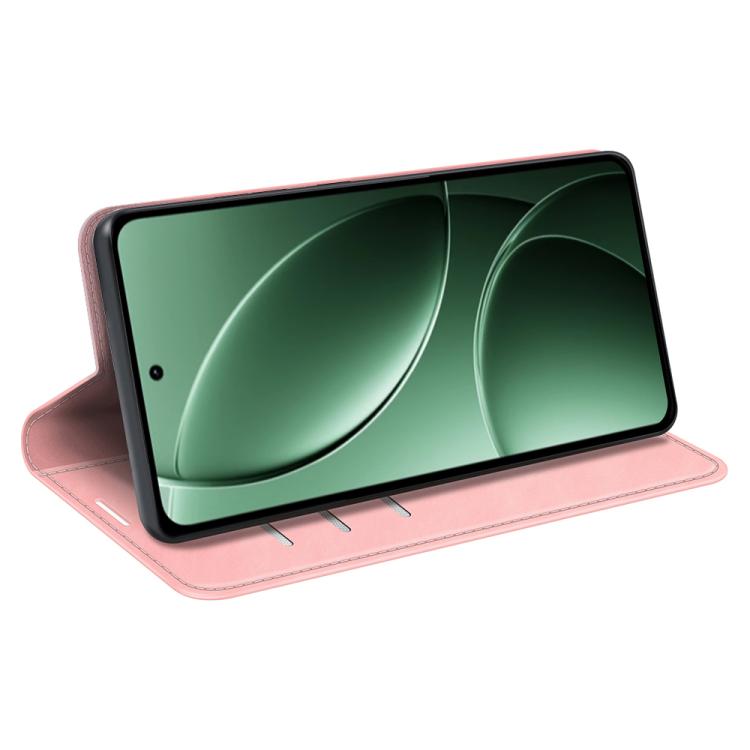 For Redmi K80 / Poco F7 Pro Retro-skin Magnetic Suction Leather Phone Case