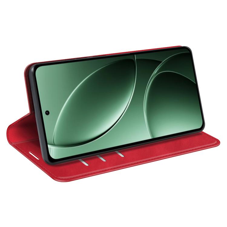 For Redmi K80 / Poco F7 Pro Retro-skin Magnetic Suction Leather Phone Case