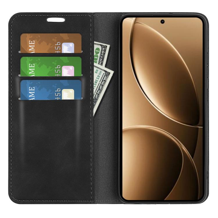For Redmi K80 Pro / Poco F7 Ultra Retro-skin Magnetic Suction Leather Phone Case