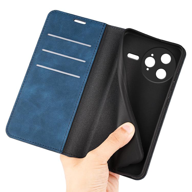 For Redmi K80 Pro / Poco F7 Ultra Retro-skin Magnetic Suction Leather Phone Case