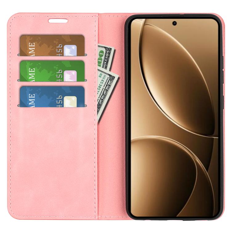For Redmi K80 Pro / Poco F7 Ultra Retro-skin Magnetic Suction Leather Phone Case