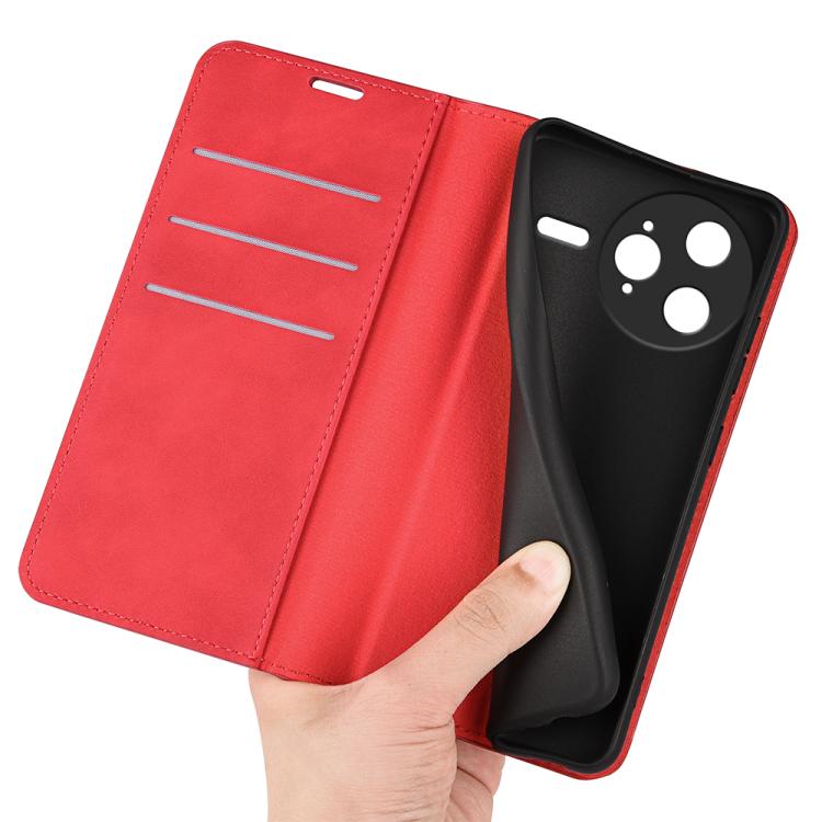 For Redmi K80 Pro / Poco F7 Ultra Retro-skin Magnetic Suction Leather Phone Case