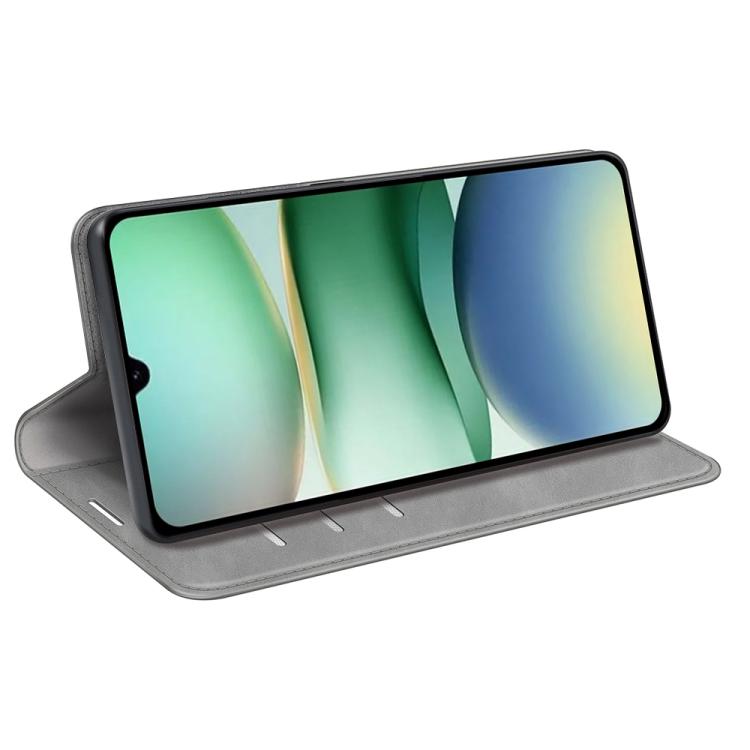 For Redmi A5 4G 173.3mm Retro-skin Magnetic Suction Leather Phone Case