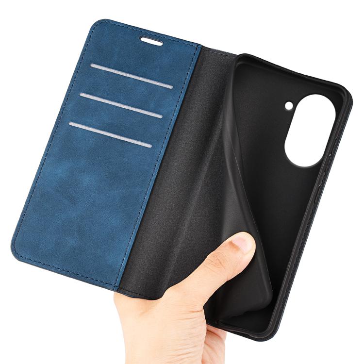 For Redmi A5 4G 173.3mm Retro-skin Magnetic Suction Leather Phone Case