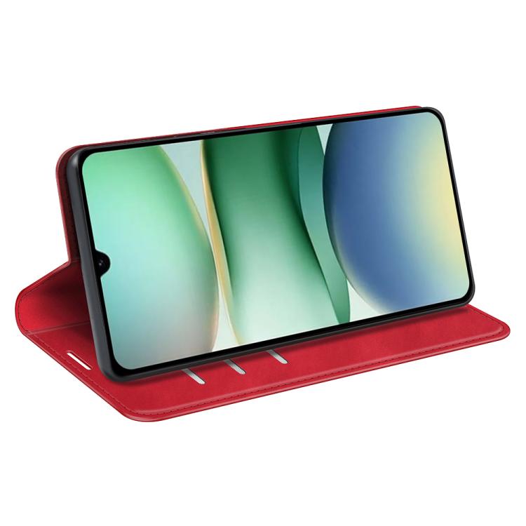 For Redmi A5 4G 173.3mm Retro-skin Magnetic Suction Leather Phone Case