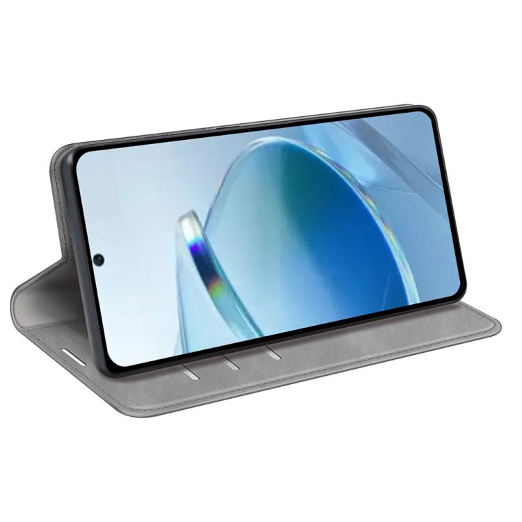 For Redmi 15C 5G / 4G EU 173mm Retro-skin Magnetic Suction Leather Phone Case