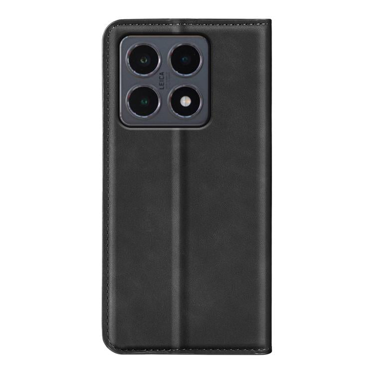 For Xiaomi 15T Retro-skin Magnetic Suction Leather Phone Case