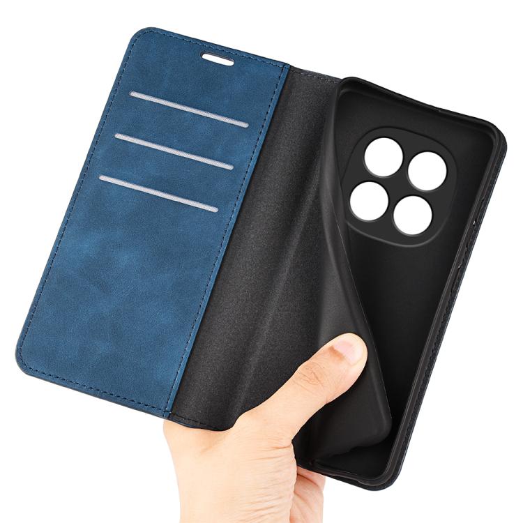 For Redmi Note 15 Pro Global 163.6mm Retro-skin Magnetic Suction Leather Phone Case