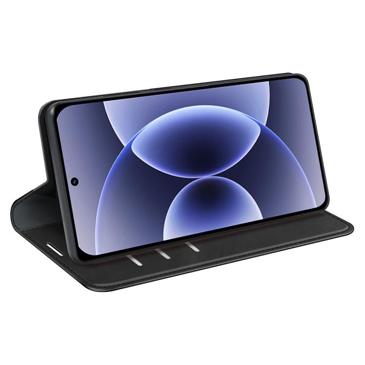 For Xiaomi 17 Retro-skin Magnetic Suction Leather Phone Case