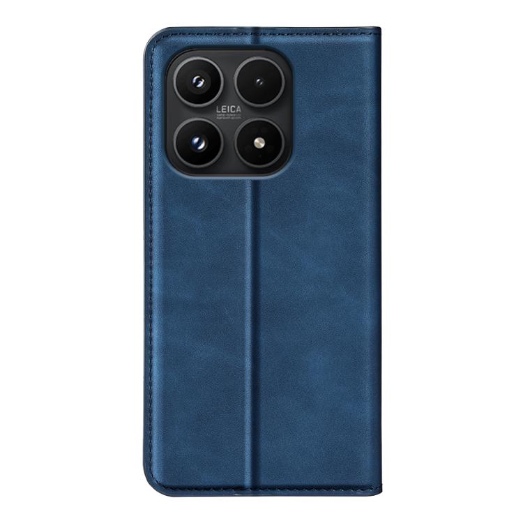 For Xiaomi 17 Retro-skin Magnetic Suction Leather Phone Case