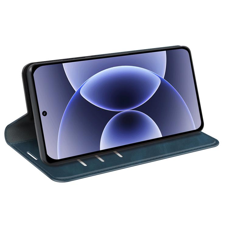 For Xiaomi 17 Retro-skin Magnetic Suction Leather Phone Case