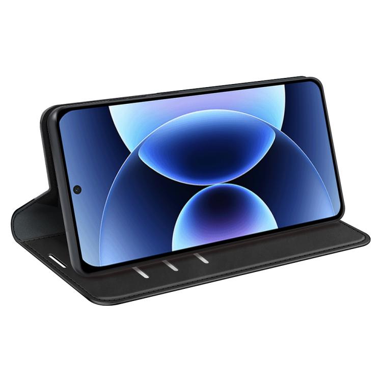For Xiaomi 17 Pro Retro-skin Magnetic Suction Leather Phone Case