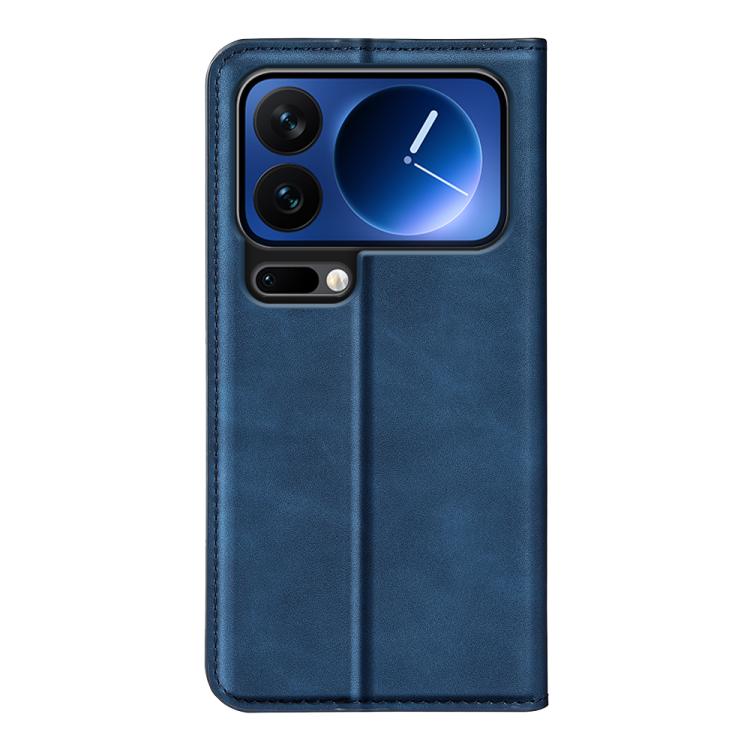 For Xiaomi 17 Pro Retro-skin Magnetic Suction Leather Phone Case