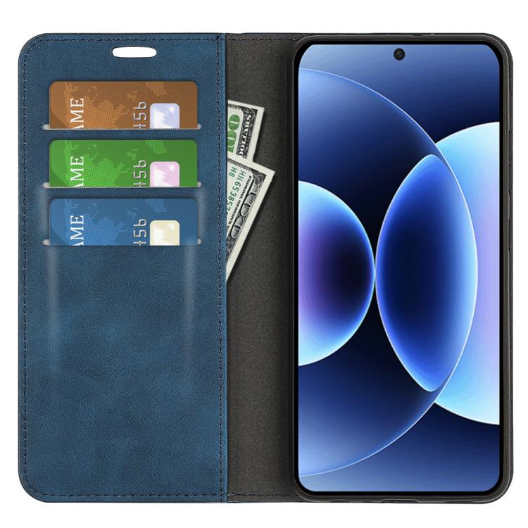 For Xiaomi 17 Pro Retro-skin Magnetic Suction Leather Phone Case