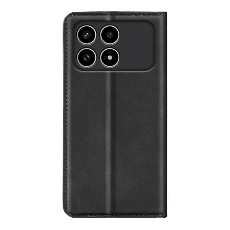 For Xiaomi Poco F8 Pro 5G Retro-skin Magnetic Suction Leather Phone Case