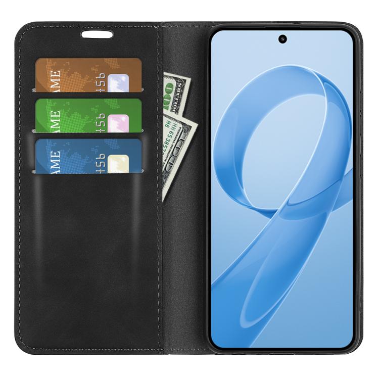 For Xiaomi Poco F8 Pro 5G Retro-skin Magnetic Suction Leather Phone Case