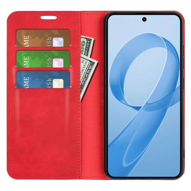 For Xiaomi Poco F8 Pro 5G Retro-skin Magnetic Suction Leather Phone Case