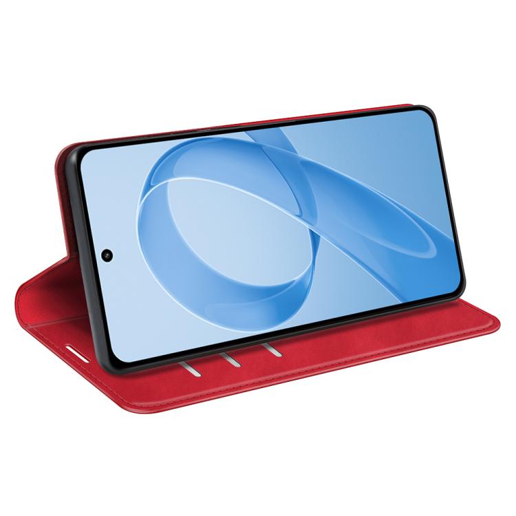 For Xiaomi Poco F8 Pro 5G Retro-skin Magnetic Suction Leather Phone Case