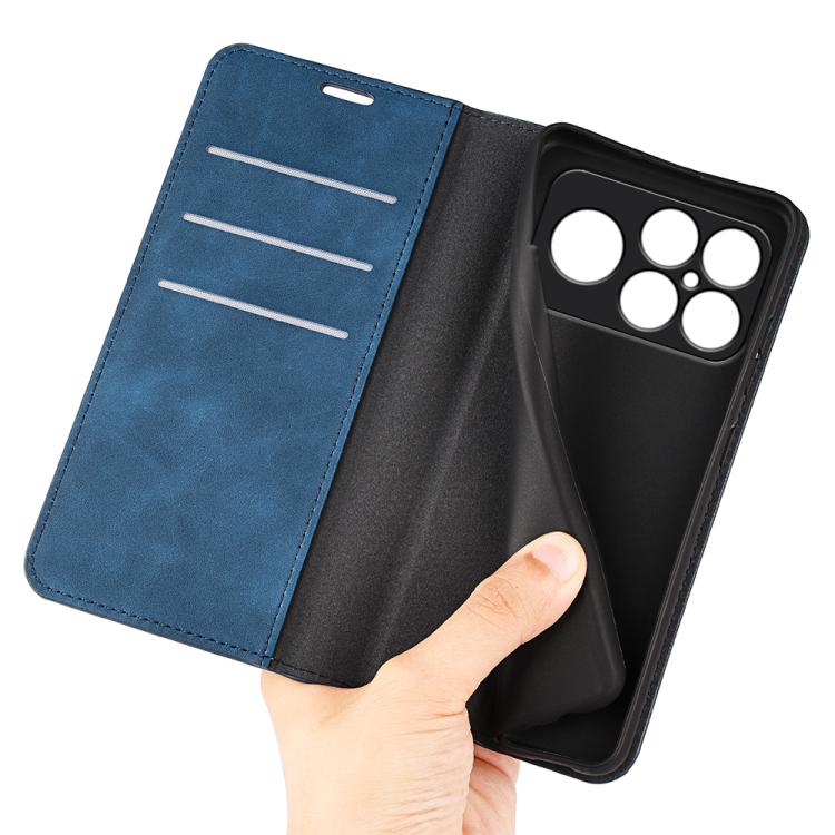 For Xiaomi Poco F8 Ultra 5G Retro-skin Magnetic Suction Leather Phone Case