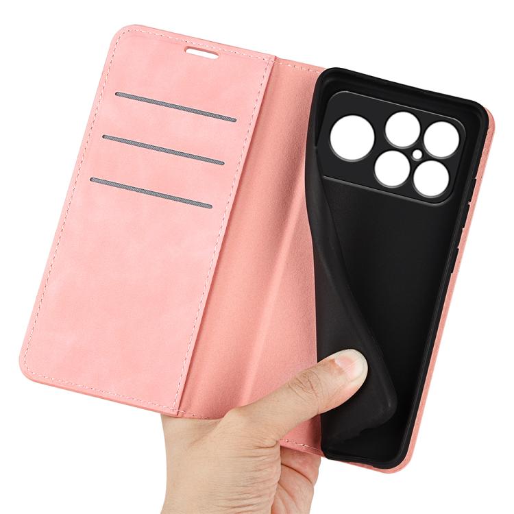 For Xiaomi Poco F8 Ultra 5G Retro-skin Magnetic Suction Leather Phone Case