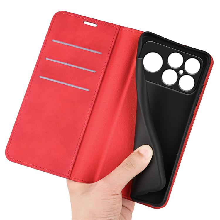 For Xiaomi Poco F8 Ultra 5G Retro-skin Magnetic Suction Leather Phone Case