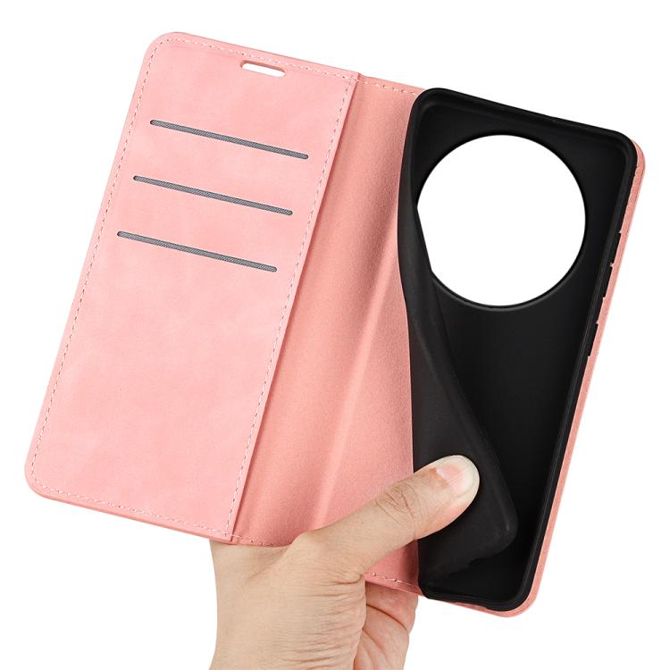 For Xiaomi 17 Ultra Retro-skin Magnetic Suction Leather Phone Case