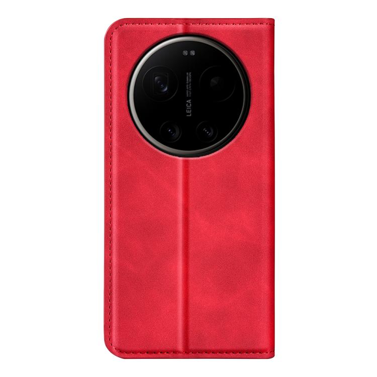 For Xiaomi 17 Ultra Retro-skin Magnetic Suction Leather Phone Case