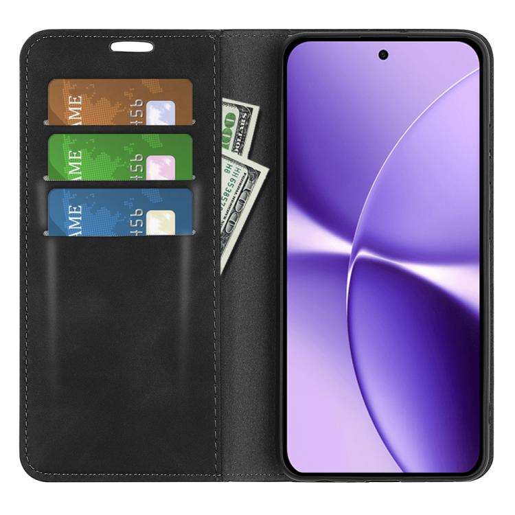 For Redmi Turbo 5 Max / Poco X8 Pro Max Retro-skin Magnetic Suction Leather Phone Case