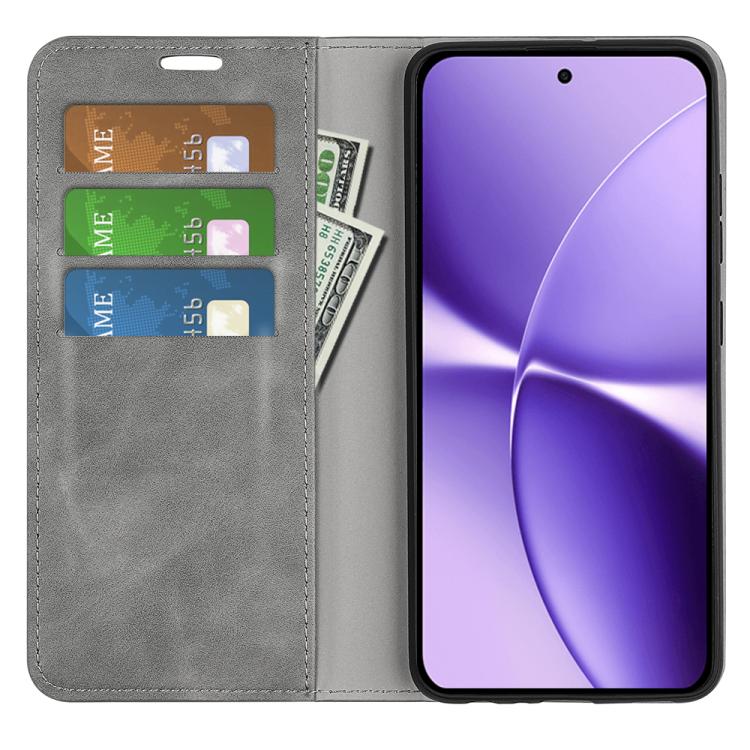 For Redmi Turbo 5 Max / Poco X8 Pro Max Retro-skin Magnetic Suction Leather Phone Case