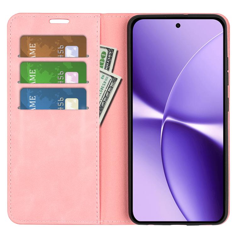 For Redmi Turbo 5 Max / Poco X8 Pro Max Retro-skin Magnetic Suction Leather Phone Case