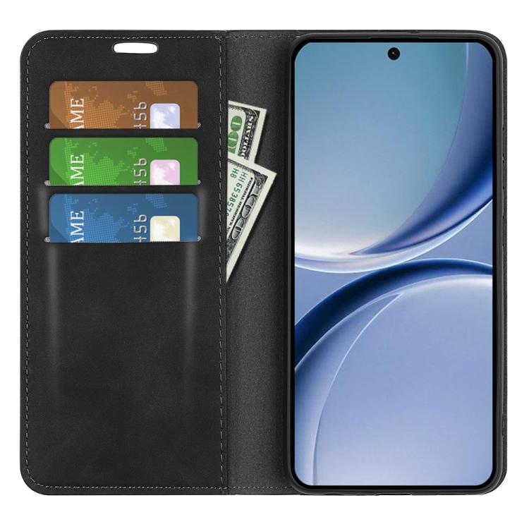 For Redmi Turbo 5 5G / Poco X8 Pro 5G Retro-skin Magnetic Suction Leather Phone Case