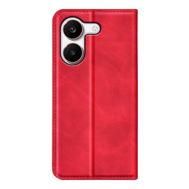 For Redmi Turbo 5 5G / Poco X8 Pro 5G Retro-skin Magnetic Suction Leather Phone Case