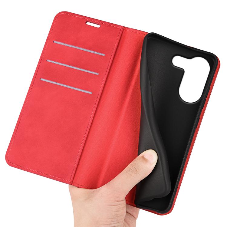 For Redmi Turbo 5 5G / Poco X8 Pro 5G Retro-skin Magnetic Suction Leather Phone Case